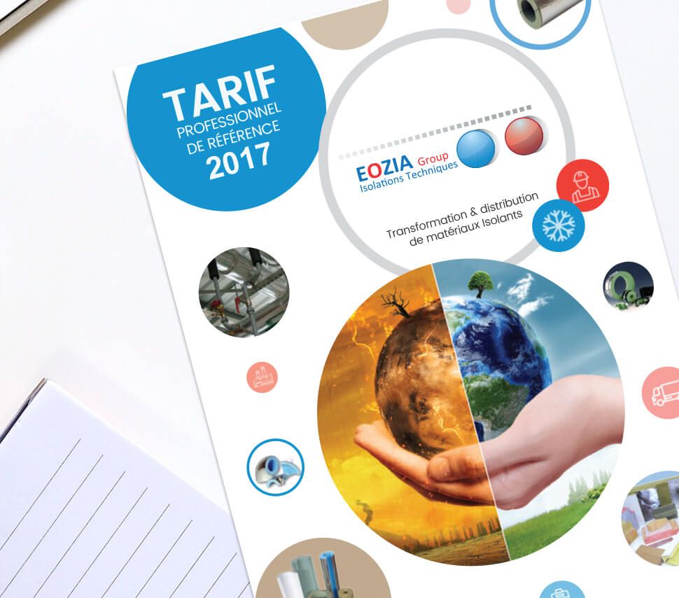 Couverture du tarif professionnel de référence 2017 d’Eozia Group